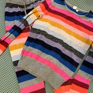 Gap Striped Sweater and Legging Set